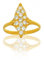 Avenuedubijou - Bague Marquise Or et Zirconium 18 Carats