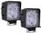 ALPHA DIMA 2pcs 27W LED Scheinwerfer Flutlicht Rückfahrscheinwerfer IP67 Wasserdicht Arbeitsscheinwerfer 12V 24V