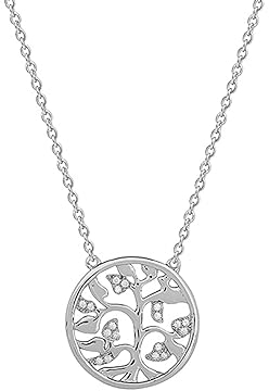 Xenox Damen-Ketten mit Anhänger 925 Sterlingsilber XS2944