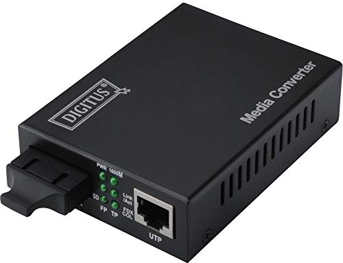 DIGITUS DN-82120-1 - Gigabit Ethernet Media Converter, SC / RJ45