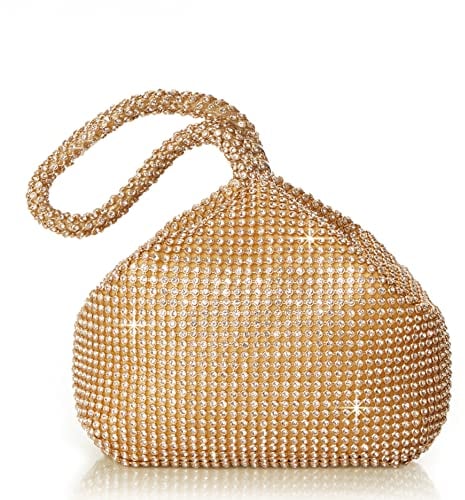 BABEYOND Handtasche Damen 1920s Strass Handtasche Abend Party Clutch Elegante Abschlussball Handtaschen Hochzeit Braut Zubehör