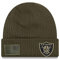 New Era Salute to Service Wintermütze - Las Vegas Raiders