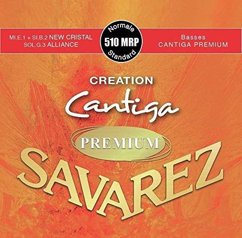Savarez Cuerdas Para Guitarra Clásica Creation Cantiga Premium Juego Tensión Normal