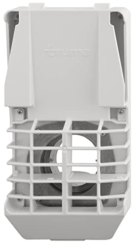 Juego de Chimenea de Pared AKW 2 Blanco Puro para Calentadores Trumatic S