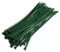 Plastic Releasable Cable Ties Premium Heavy Duty Large Reusable Zip Ties, 50-Pack (7.6mmx370mm, Green)