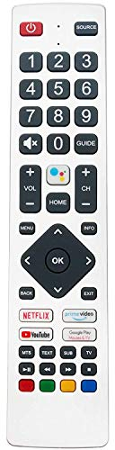 Generic Replacement TV Remote Control for Sharp Aquos Ultra LCD LED TVs With Netflix Yotube & Prime Video Buttons