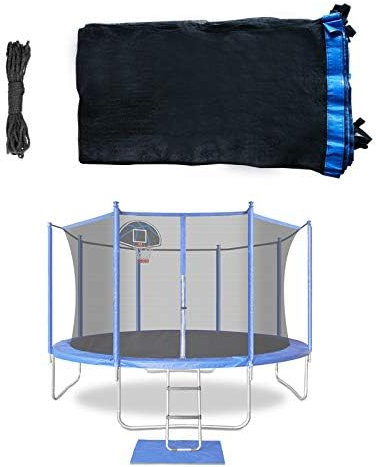 Blanketown Trampolin-Ersatznetz für 6 gerade Stangen, runde Rahmen, 3,6 m