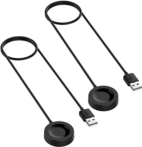 TECHGEAR [2 Pack Replacement USB Charging Power Cable Wire Lead Dock for Huawei Watch 3/3 Pro/Watch GT 3 / GT 3 Pro/GT 2 Pro/GT Runner, Smart Watch Charger Dock
