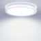 LED Deckenlampe LUCKY rund weiß 18W Tageslicht Lampe 230V Aufputzlampe Deckenleuchte Leuchte