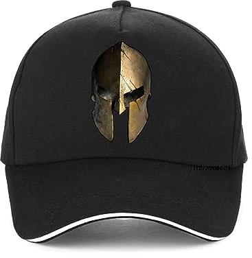 Unisex Baseballkappe Spartan Molon Cartoon Print Baseball Cartoon Print Baseball Cap Adjustable Snapback Unisex