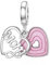 Mama Charm für Pandora Charms Doppelherz Bead für Mutter (Sterlingsilber)