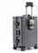 lesulety Valise Solide Valise Cabine Ultra Légère 4 Roues Valise Voyage Valise sans Fermeture Éclair Valise TSA Valise Femme avec Port USB Et Porte-Gobelet,Gris,20in