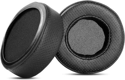 Ersatz-Ohrpolster, kompatibel mit Beyerdynamic MMX 300 DT 990 Pro DT 770 Pro DT990 DT770 Pro Headset mit perforierten Memory-Schaumstoff-Kissen