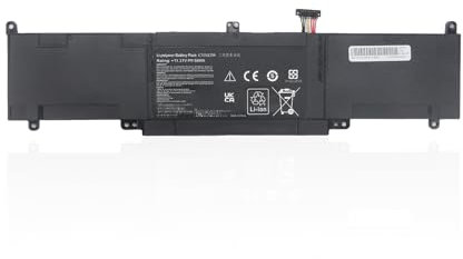 Wikinu C31N1339 Batterie d'ordinateur portable pour Asus ZenBook UX303 UX303L UX303L UX303LN TP300L UX303LB UX303LN UX303UB Q302L Serie TP300L TP300LA TP300LD 0B200-930000000000 Couleur : noir