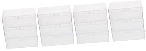 VICASKY 12stücke Transparente Kartenboxen Für Spielkarten Leichte Aufbewahrungslösungen Für Sammelkarten Und Kleine Gegenstände Organisieren Und Schützen
