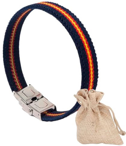 RA RETAIL AMZ Pulsera de España (Bandera España Azul)