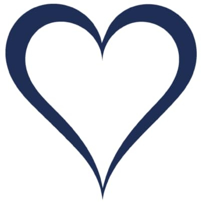 Tattwo.me – Temporäre Tattoos für Erwachsene und Kinder, hält 2 Wochen, wasserfest – Herz – Pflanzliche Tinte – EU-Kosmetik-Zertifikat – (P0039)