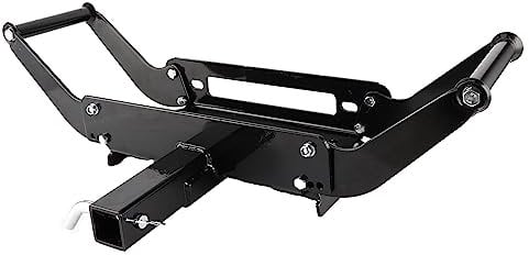 Torvex Winch Mount Plate, Universal Bracket for 9000lbs-13500lbs Capacity Winches, ATV 4x4 Truck Trailer Winch Mount, Heavy Duty Winch Bracket