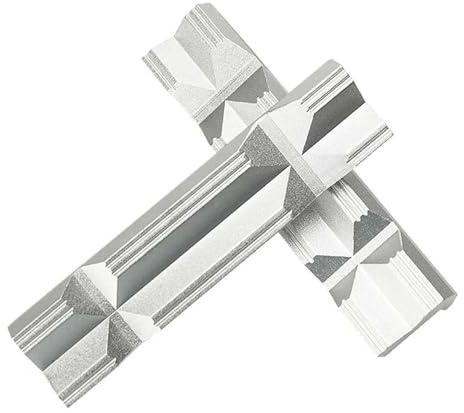 1 paire de mâchoires d'étau en alliage d'aluminium avec coque de protection magnétique souple de 150 mm pour le travail du bois, le bricolage, la plomberie (15,2 cm)