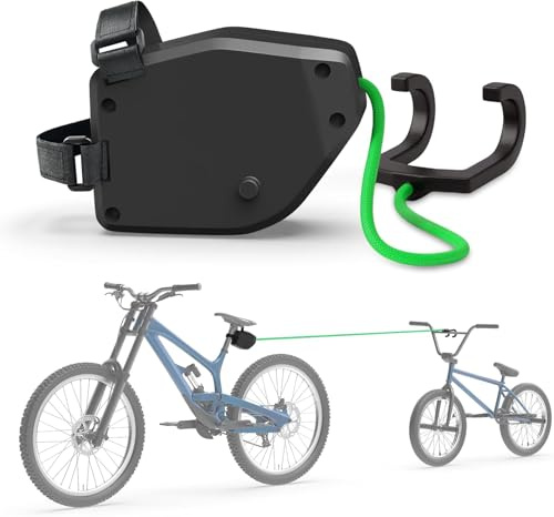 Corda da traino per bicicletta per bambini, 2,5 m, retrattile