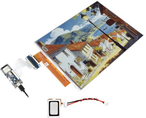 Waveshare 13.3inch Full Color E-Paper Display with ESP32-S3 E-Paper Driver Board, Adopts E Ink Spectra 6 (E6) Technology, Onboard Audio Codec Chip, WiFi & Bluetooth Support