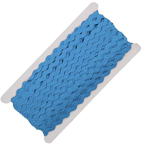 Zackenlitze 25m 5/9mm breit Viskose Borte Zick-Zack-Borte auf Karte