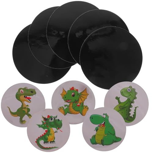 10pcs Cartoon Green PVC Toilet Target Stickers for Boys and Girls | Easy Application and Removal, Gentle Adhesive Leaves No Residue, for Plastic Potties and Urinals in Preschools, Daycares