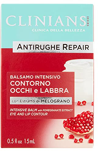 CLINIANS Antifalten-Aktion mit Granatapfel - Augen-&Lippenpartie - 15ml