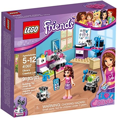 LEGO Friends 41307 - Set Costruzioni Il Laboratorio Creativo di Olivia