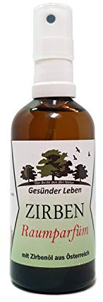 Zirben Raumparfüm mit Zirbenöl aus Österreich 100 ml - reinigt die Luft und ist ein natürlicher Insektenschutz
