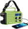 NOAA Weather Radio, Emergency Hand Crank Radio with Solar Charger, Portable Battery Operated AM FM Shortwave Radio with LED Flashlight, USB Charger, Earbud Jack, SOS Alert for Home Survival Hurricane