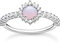THOMAS SABO Ring Opal-Imitation 925 Sterling Silber TR2344-166-7-56