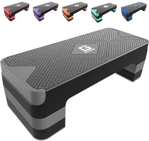 GYMMAGE Aerobic Exercise Step, Grey