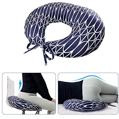 Mybow BBL Kissen nach Operationen, brasilianisches Po-Lift-Kissen nach Operationen, Erholung zum Sitzen, Schlafen, Fahren, Po-Kissen für Frauen, Lendenwirbel-, Rücken-, Hüftkissen, Sitzstütze,