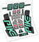 Rock Shox Pike Ultimate 2020 Aufkleber aus Vinyl, selbstklebend, Gabel (Mint)