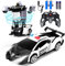 Dolanus Voiture télécommandée – Transform Robot RC Cars contient toutes les piles : déformation à un bouton et dérive rotative à 360 degrés, cadeau de Noël d'anniversaire pour garçons/filles