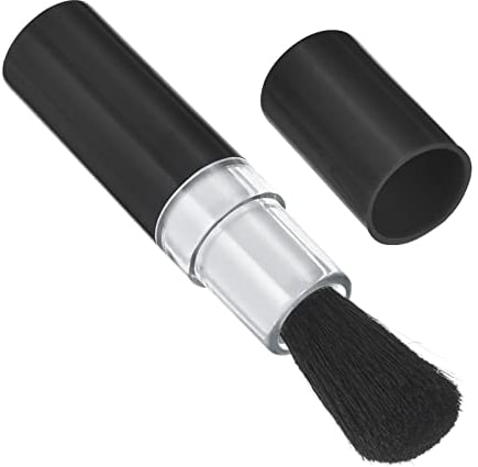 PATIKIL Keyboard Cleaning Brush, Round Window Groove Cleaning Brush, for Laptop Computer Keyboard Window Black