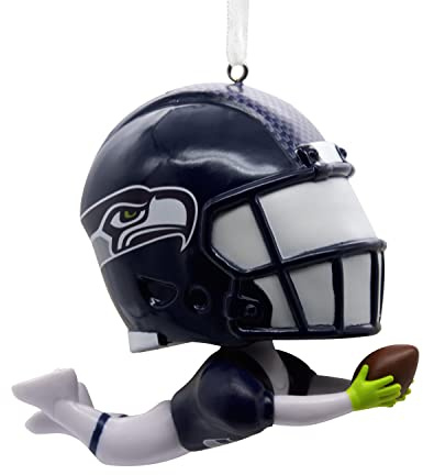 Hallmark NFL Seattle Seahawks Bouncing Buddy Weihnachtsdekoration