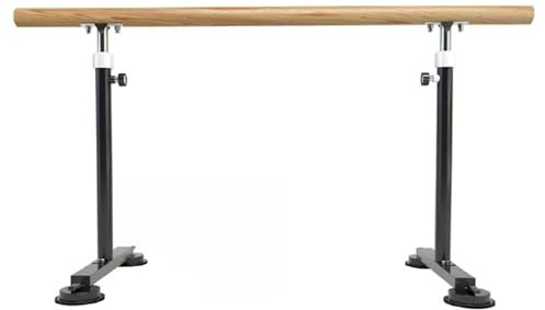 Ballettstange Mobile und verstellbare Ballettstange, hölzerne Handhebel-Verlängerungsstange mit Saugnapf, geeignet for Erwachsene und Kinder (Size : 1M/3.3FT)