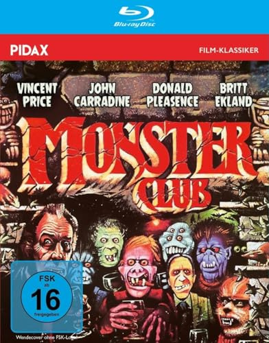 Monster Club Edition / Schwarzhumoriger Gruselfilm mit Starbesetzung (Pidax Film-Klassiker)