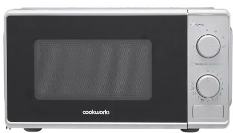 Cookworks 700W Standard Microwave MM7 - Silver
