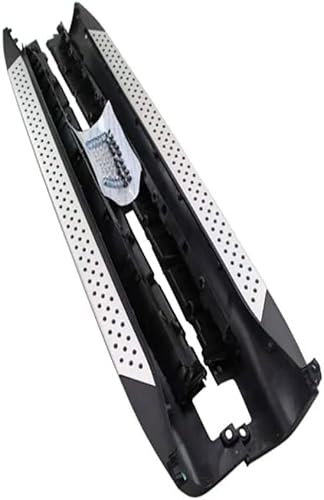 CAOXINZI 2 Pièces Jupes Latérales Marchepieds Voiture pour BMW X5 E70 2008-2013, Marche-Pieds Latéraux de Voiture Aluminium PéDales Anti-Collision Auto Accessoires