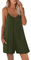 Haibang Salopette Donna Estiva Tute Corte Donna Senza Manica Allentata Casual Jumpsuit con Tasche Sexy Playsuit Morbida Monopezzi e Tutine Elegante Overall Romper Pantaloncini Spiaggia Vacanza Outfit