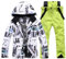 Generisch Schneeanzug Damen Damen Skianzug Ski Jacke und Hose Set Wasserdichter Schneeanzug Snowboard Jacke Hose Skikleidung Für Damen Skioverall Damen