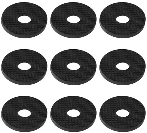 EMSea 100 arandelas de goma M8 planas de goma, arandelas redondas de sellado de 25,8 mm de diámetro exterior x 8 mm de diámetro interior x 3 mm de grosor para fontanería, maquinaria industrial, uso