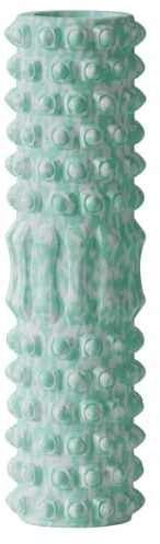 Rouleau en mousse – Rouleau de yoga en mousse, rouleau de yoga pour soutien lombaire, rouleaux de massage musculaire, rouleau de relâchement des tensions pour massage musculaire, EVA, 30 x 8,9 cm