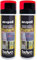 NESPOLI Peinture aérosol traceur de chantier rouge fluorescent 500 ml (Lot de 2)
