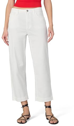 Joe's Jeans Women's The Wilder High Rise Relaxed Barrel Leg Jean, White, 28