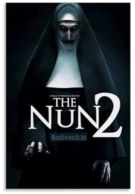 YAWRGJWRG Poster, Motiv: The Nun 2, dekoratives ästhetisches Leinwandposter, Wandkunst, Dekor, Wohnzimmer, modernes Familienschlafzimmer, Musik-Filmposter, 20 x 30 cm, ungerahmter Stil