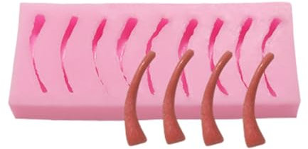 6 moules à bougies en silicone en forme de pomme 3D – Haute qualité, antiadhésifs et résistants à la chaleur – Parfaits pour la fabrication de bougies, de savons et de pâtisseries